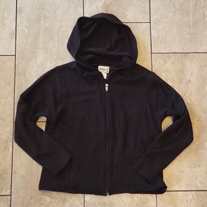 3/$12 zip-up fashion bug hoodie black jacket sweatshirt